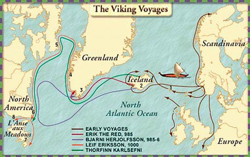 Viking History: VIKING EXPEDITIONS & RAIDS