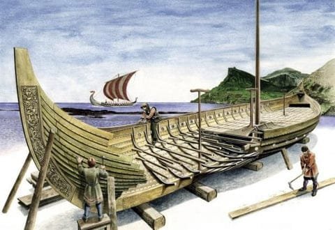 Viking Longship Construction