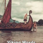 Viking words pin