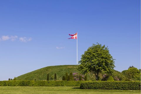  Jelling Burial Mound - The Viking Dragon Blog site